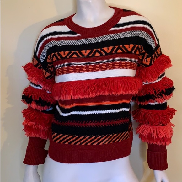 Haute Rogue Marissa Fringe sweater - Picture 1 of 3